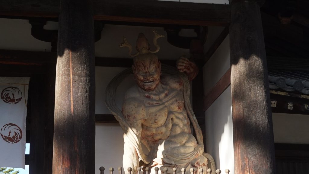 法隆寺金剛力士像