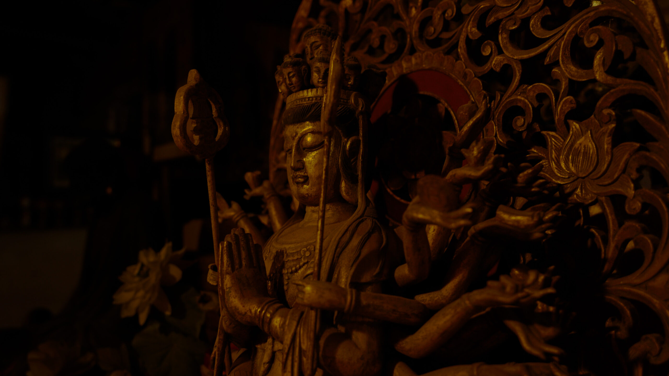 千葉 高蔵寺の千手観音菩薩