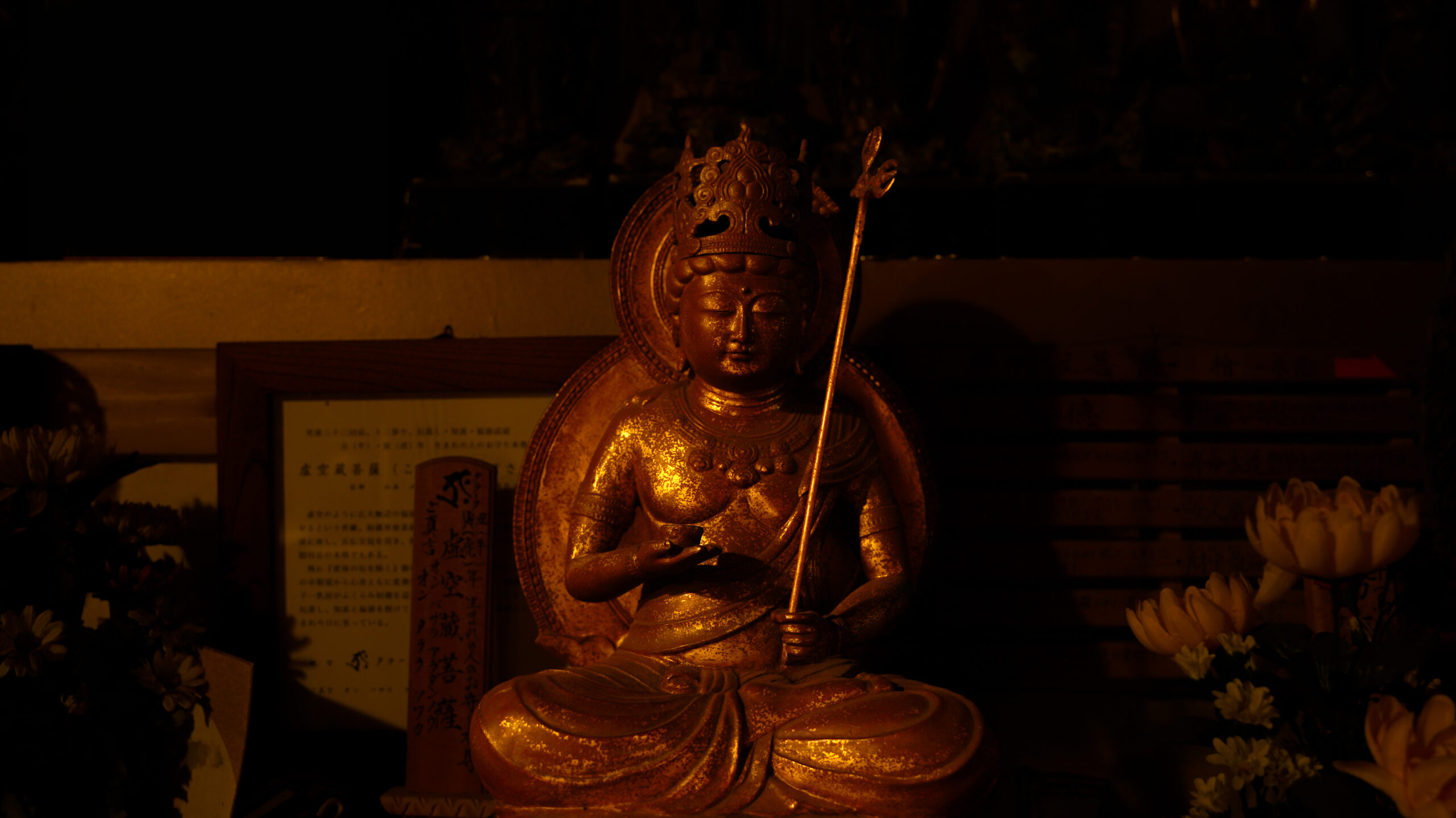 千葉 高蔵寺の虚空蔵菩薩