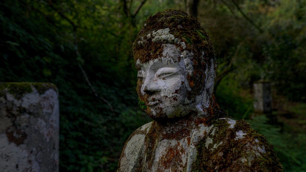 鹿児島県鹿屋市にある含粒寺の阿弥陀如来