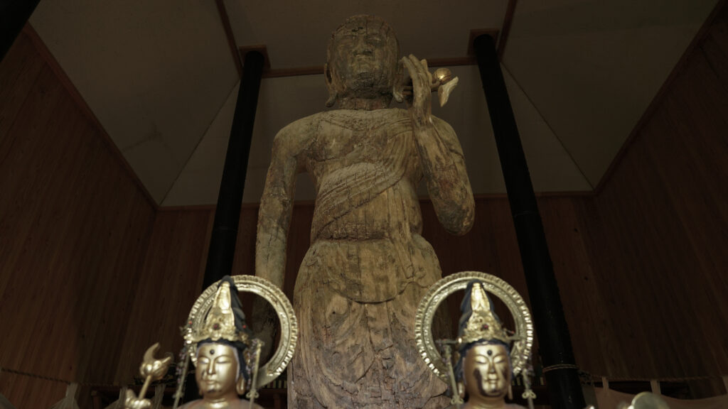 千葉県市原市の日光寺聖観音立像