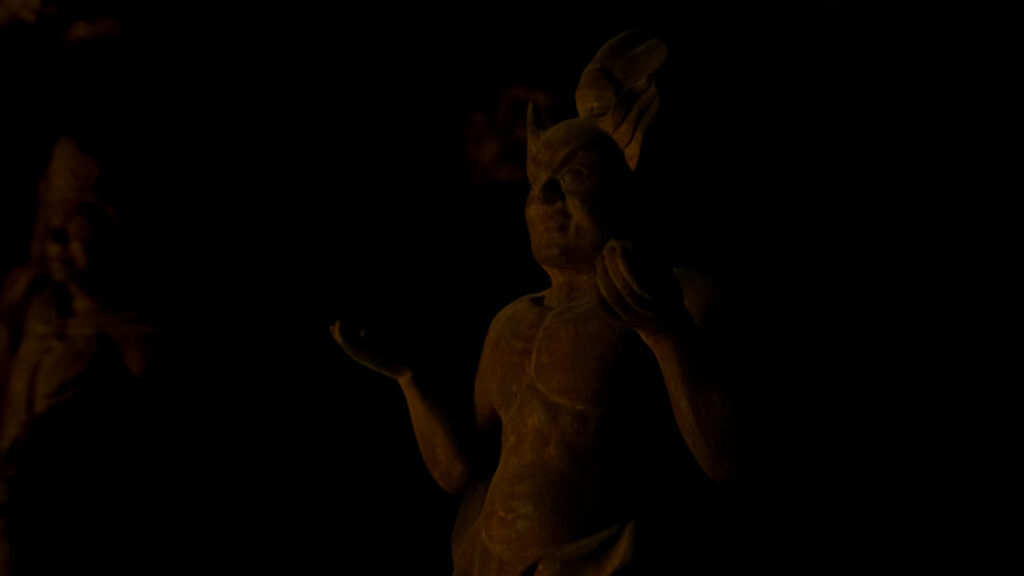 千葉県いすみ市清水寺の二十八部衆立像