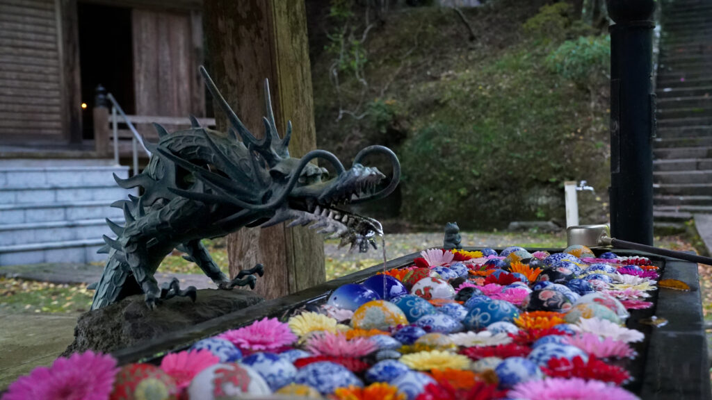 千葉県いすみ市清水寺の霊水