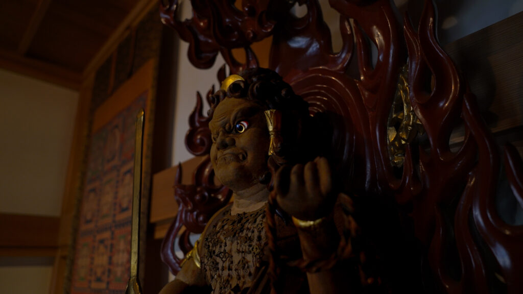 千葉県佐倉市宝金剛寺の不動明王