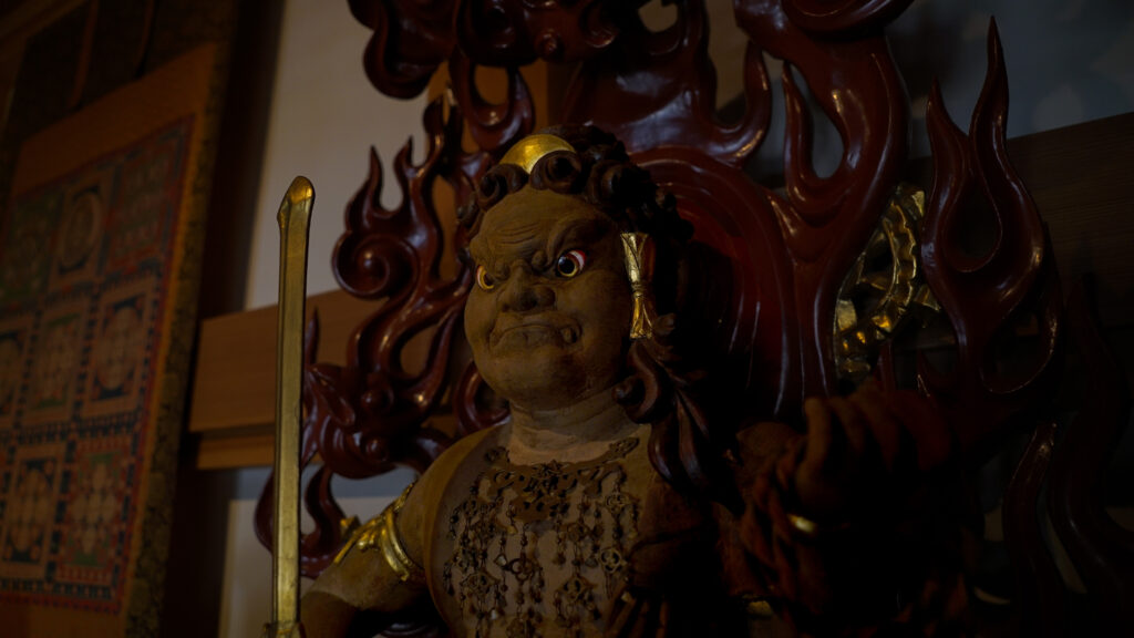 千葉県佐倉市宝金剛寺の不動明王