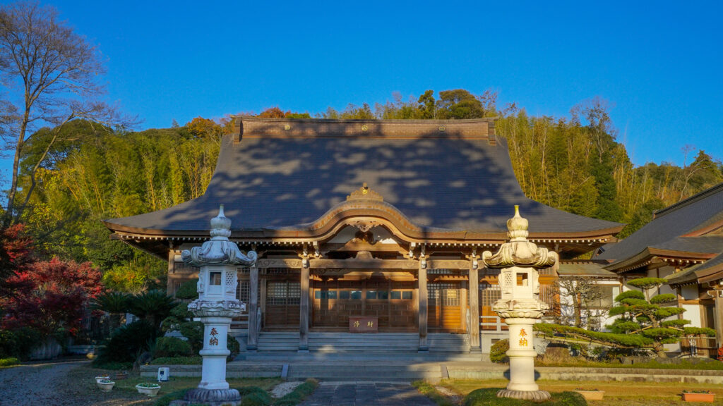 千葉県佐倉市宝金剛寺の本堂