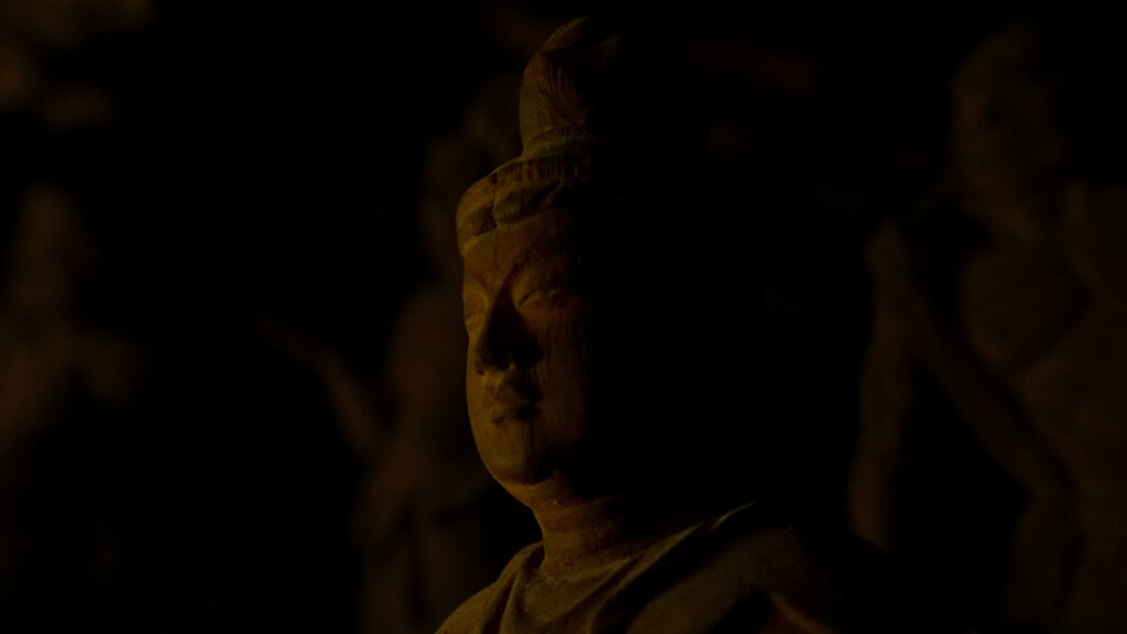 千葉県いすみ市清水寺の二十八部衆立像の功徳天