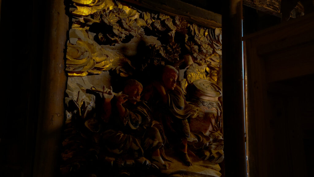 千葉県いすみ市清水寺の秘仏御本尊の厨子