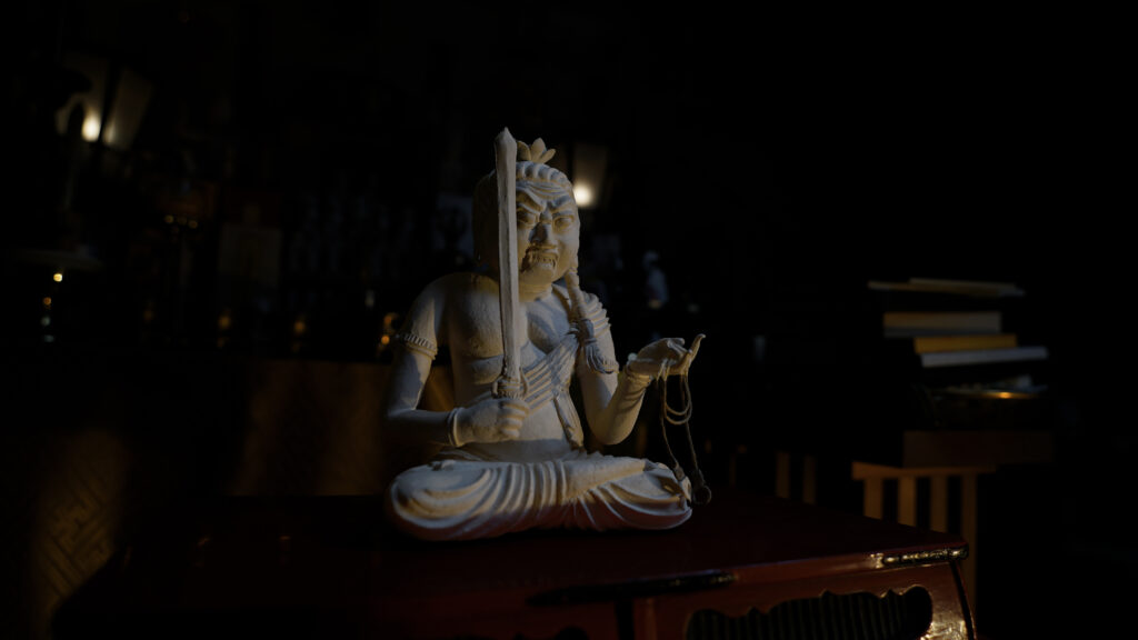 仏師大久保汰佳の仏像作品「不動明王」