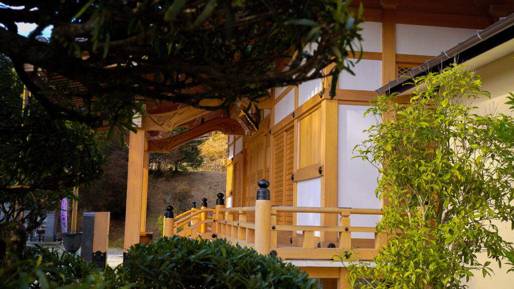 千葉県市原市の無量寿寺の本堂