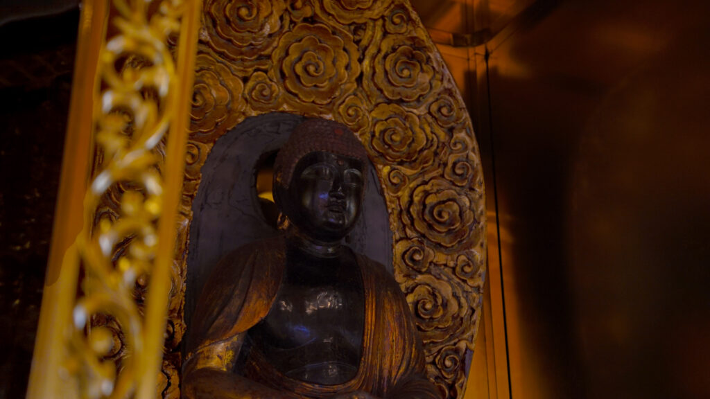 千葉県市原市の無量寿寺のご本尊阿弥陀如来