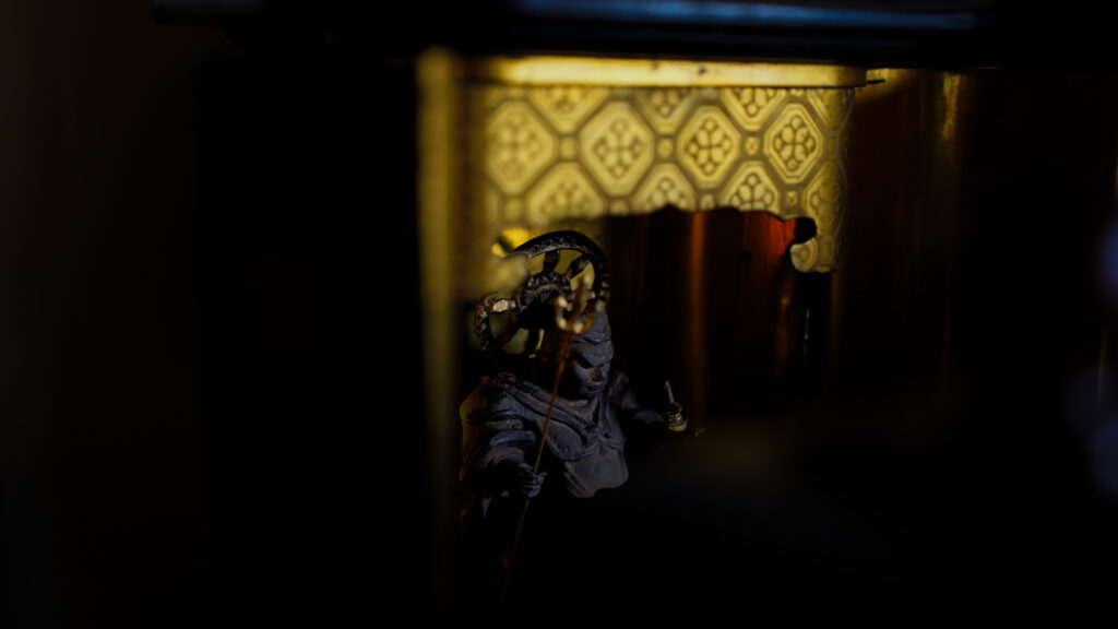 千葉県市原市の無量寿寺の毘沙門天