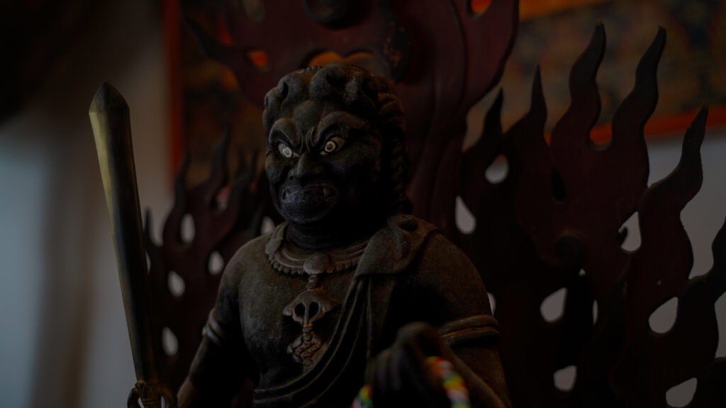 千葉県市原市の無量寿寺の不動明王