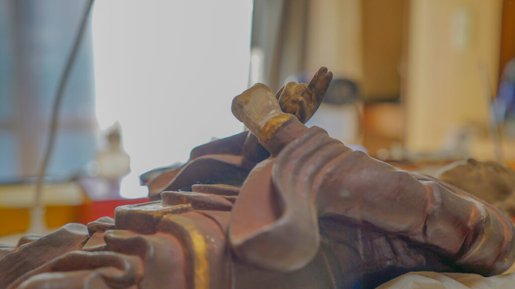 文化財修復士の久保暁子の「かたる」