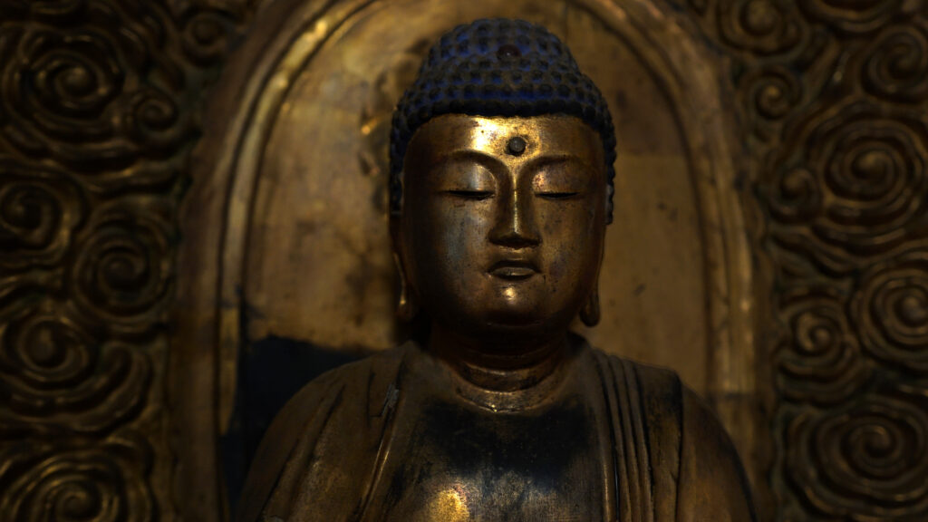 千葉県市原市明王山不動院の薬師如来坐像