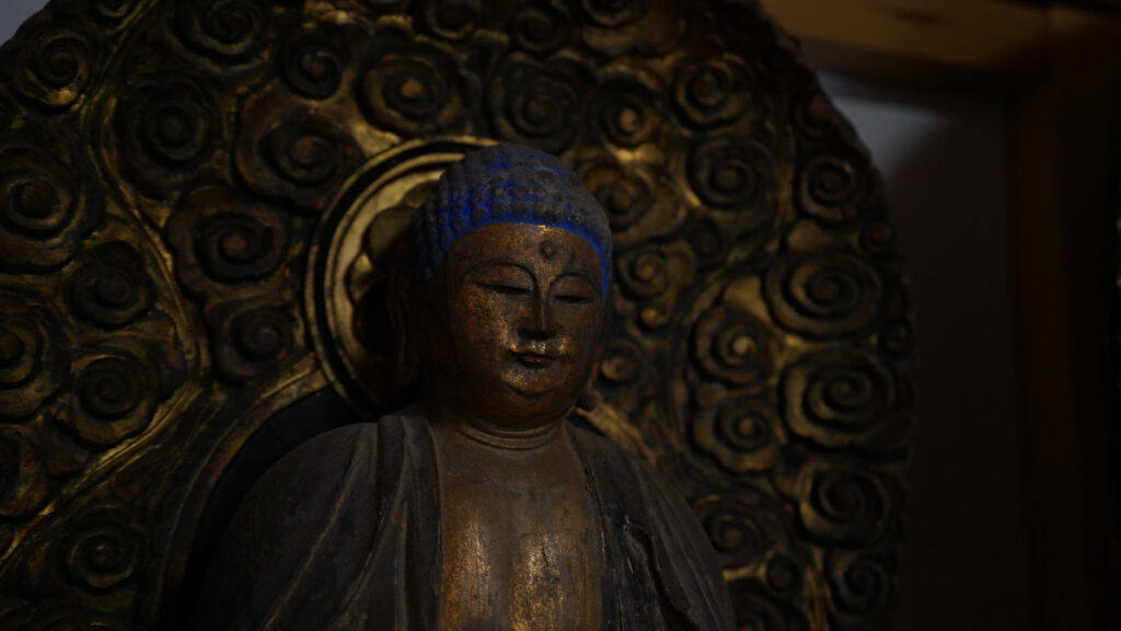 千葉県市原市明王山不動院の薬師如来坐像