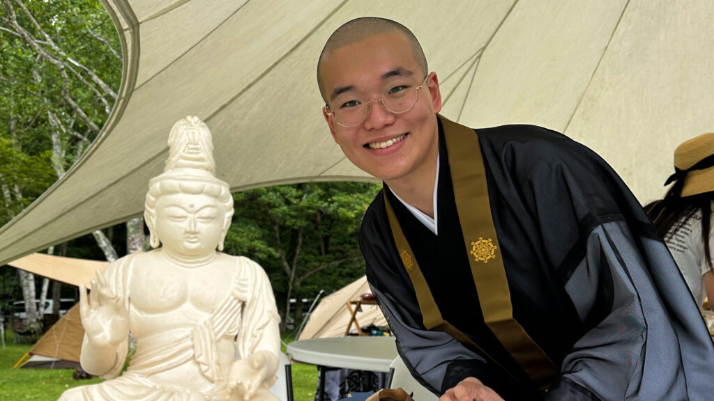 ima「かたる」第4話お念土師・大久保汰佳_三井寺でのELNEST舞鳥祭