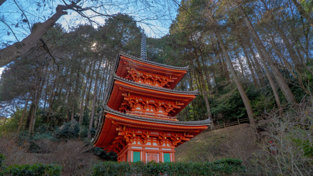 仏塔古寺十八尊塔の寺めぐり_岩船寺